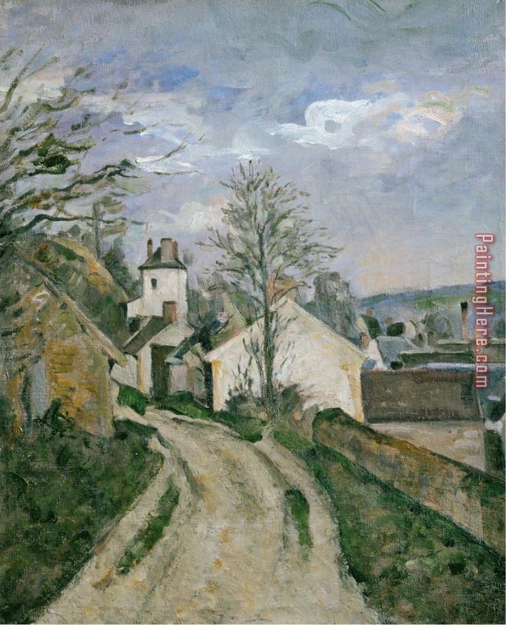 Paul Cezanne The House of Dr Gachet at Auvers Circa 1873
